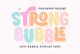 Bubble Fonts: Bold Designs & Creative Projects