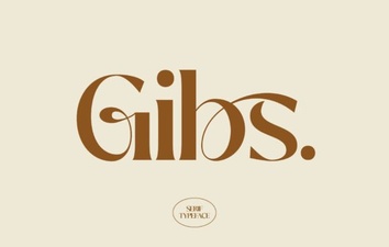 Gibs Font: a Fresh Typeface for Modern Designers