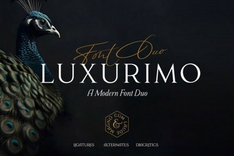 Craft Luxury Designs with Luxurimo Font