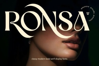 Ronsa Font: a Creative Typography Guide for Designers